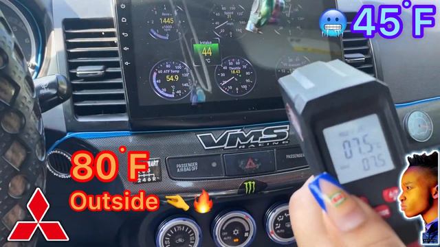 How to Fix A/C Ice Cold 45°F on Mitsubishi Lancer (2008 to 2017) ❄️❄️ смотреть онлайн
