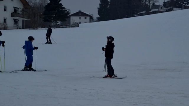 Skiing in Freyung| Skilift Solla | Bayerischer Wald | Germany смотреть онлайн