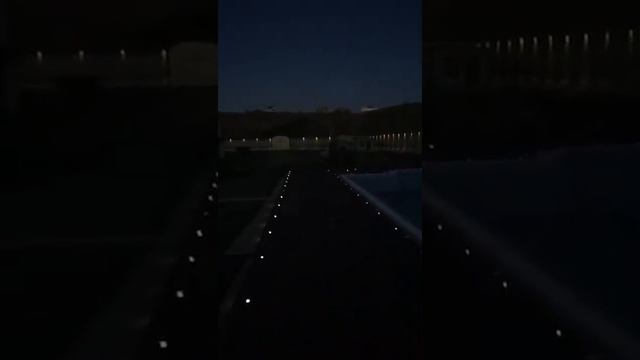 монтаж архитектурной подсветки участка. смотреть онлайн