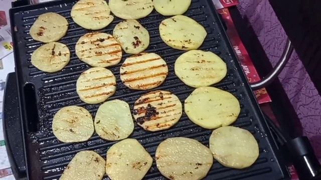 Как приготовить картошку на электрогриле смотреть онлайн