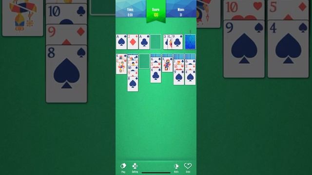Solitaire: Classic Klondike (by Onetap Co.,Ltd) IOS Gameplay Video (HD) смотреть онлайн