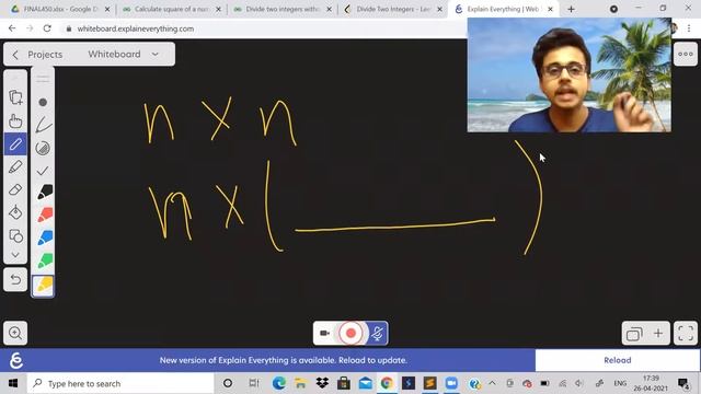 Square of number & divide 2 integers using bitwise | solutions continued | LoveBabbar DSA sheet смотреть онлайн