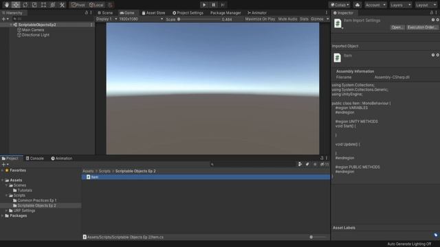 Unity & C# Common Practices Ep. 2 || Scriptable Objects смотреть онлайн