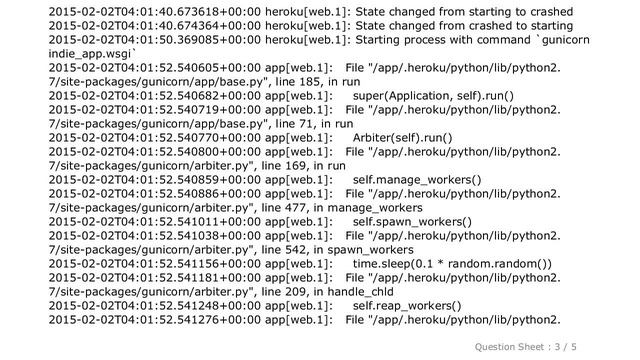Django : Django: Heroku Failing to launch, at=error code=H10 desc="App crashed" смотреть онлайн