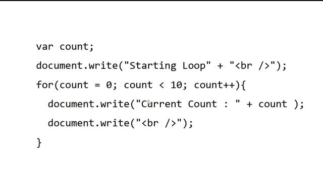 دورة تعلم javascript -javascript for loop #9 смотреть онлайн