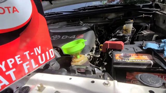Fortuner Power Steering Fluid Change