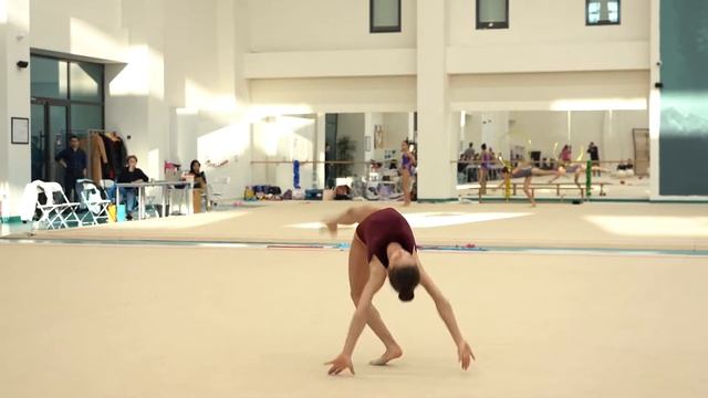 Milli Gimnastika Arenasında bədii gimnastika üzrə yığma komandanın yoxlama məşqi keçirilib смотреть онлайн