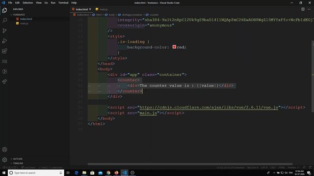 13. Vue js Inline Template Components - Components declarations in various types смотреть онлайн