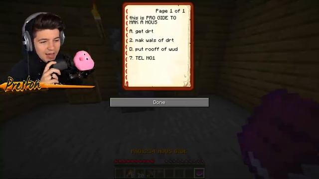 I found Noob1234's SECRET Minecraft House! смотреть онлайн