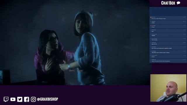 Until Dawn (bad decisions run) Part 1 | Grax Plays смотреть онлайн