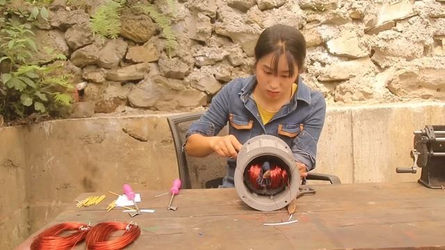 ?The Genius Girl Repair Broken Water Pumps And Bring Old Machines Back To Life