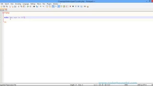 PHP Tutorial Bengali Part 4 phpinfo, echo, short tag смотреть онлайн