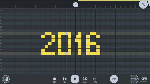 Как звучит "2016"на пианино в Фл студии смотреть онлайн