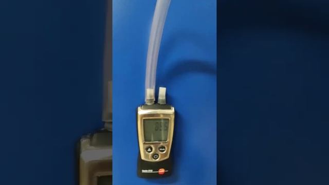 Testo 510 - замер перепада давления на Tion'е. смотреть онлайн