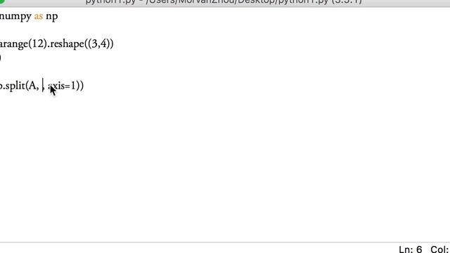 9 numpy的 array分割 (教学教程) смотреть онлайн