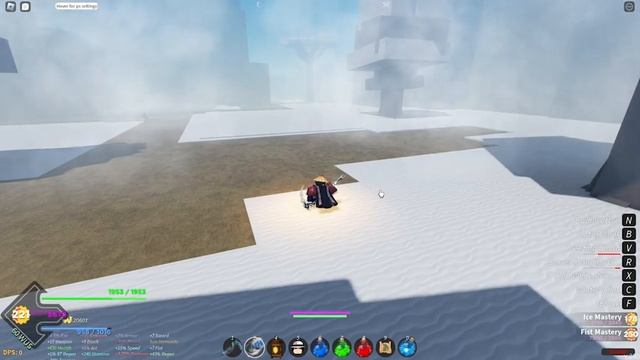 Ice Bda Showcase And Combos! (Roblox Project Slayers)