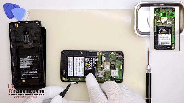 How to disassemble ? Acer Liquid Z200 Take apart Tutorial смотреть онлайн