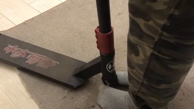 Как правильно собрать систему SCS на трюковом самокате. смотреть онлайн