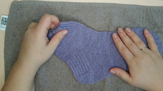 Влажно-тепловая обработка вязаных носков или ВТО. смотреть онлайн