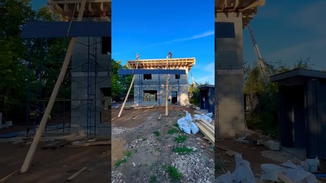 Как длинный профлист 10 м поднять на крышу.