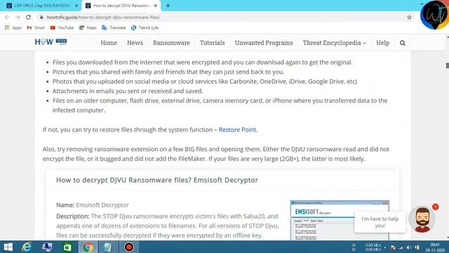 How To Decrypt And Recover LISP Files ?? || How To Recover .LISP Ransomware Files || Worldeez Tech смотреть онлайн