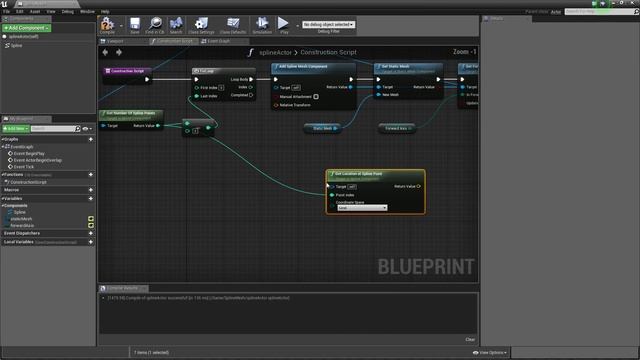 Unreal Engine 4 Guide - Spline component - road, pipe, railroad смотреть онлайн