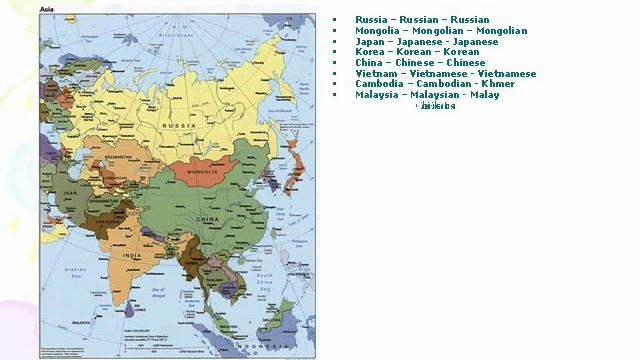 Countries-Nationalities-Languages (Страны-национальности-языки) смотреть онлайн