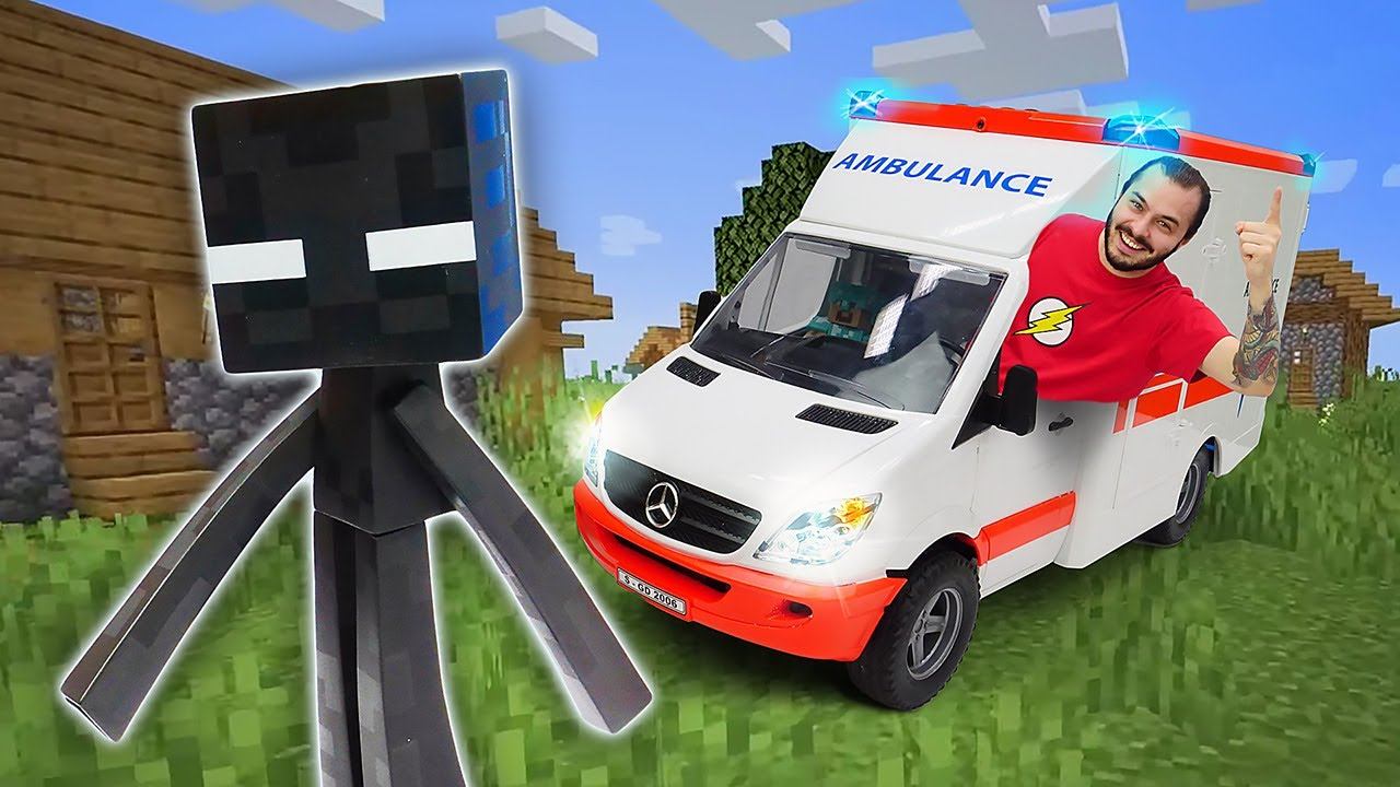 Майнкрафт видео обзор - Эндермен заболел? Нуб ищет Минотавра! - Летсплей Сумеречный Лес Minecraft смотреть онлайн