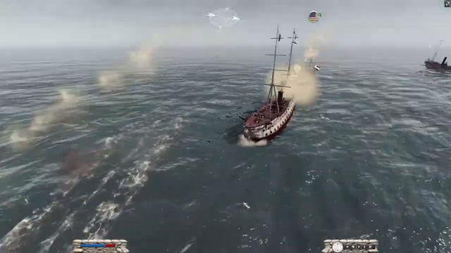 USA vs German Empire | NAPOLEON Total War - The Great War 6.1 Naval Battle смотреть онлайн