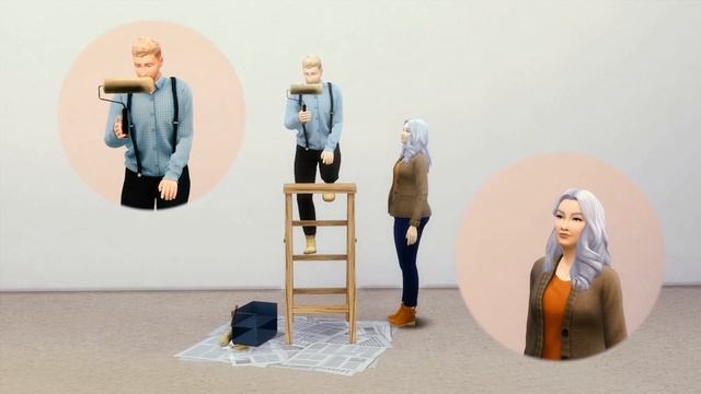 TS4 • ANIMATION • PAINTING-РЕМОНТ смотреть онлайн