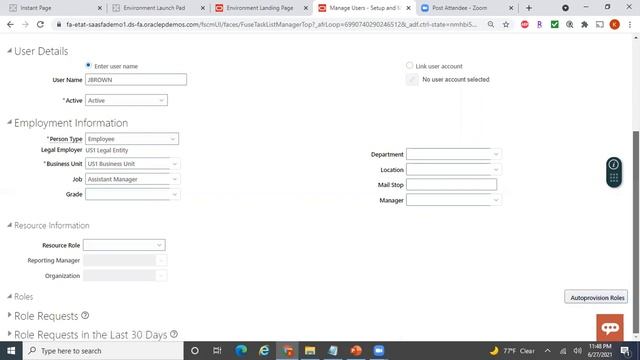 Fusion Cloud:- How to Auto provision roles to Users смотреть онлайн