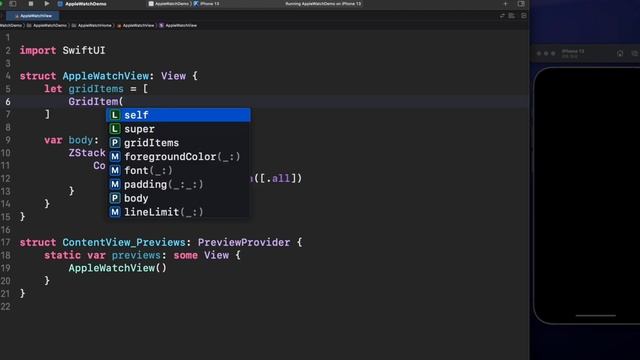 How to replicate Apple Watch home layout with Lazy Grids? #SwiftUI смотреть онлайн