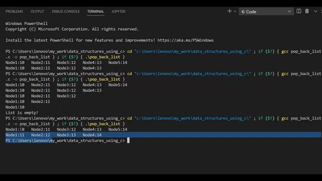 Remove the first node of a linked list | pop_front() | Data Structures смотреть онлайн