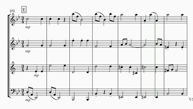 Canterbury Tails for Wind Quartet смотреть онлайн