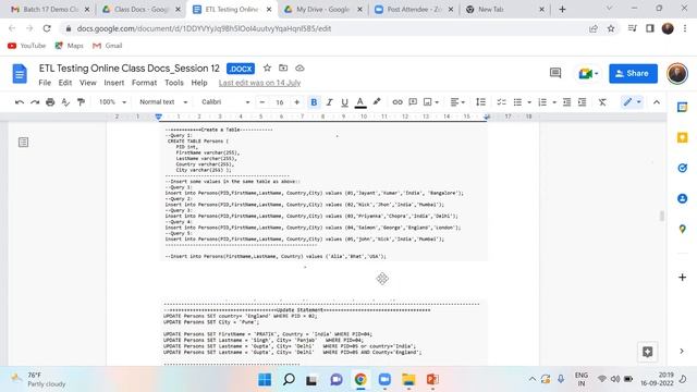 ETL Testing Using Informatica Motivational Videos||Batch 17|| Q &A Session||100% IT Job Guaranteed| смотреть онлайн
