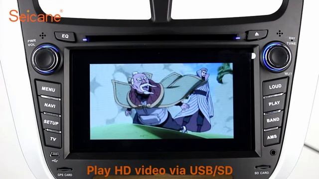 7 inch HD Touch Screen 2011 onward Hyundai Grand Avega Hatchback Radio GPS DVD Player Head Unit смотреть онлайн