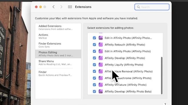 Photos (Apple) And Affinity Photo Extensions | How To | Setup Manage Effects | Graphicxtras смотреть онлайн