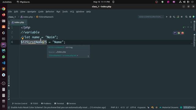 PHP Bangla Tutorial A-Z | Live Class | Class 1 | History, Syntex, Variable, Data types | Part-2 смотреть онлайн