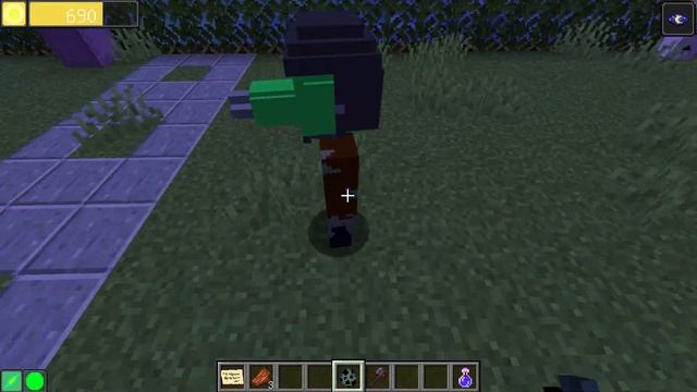 Майнкрафт но обзор мода растения против зомби часть 3