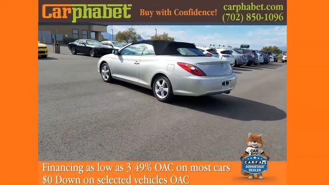 Carphabet Used Car Pick Of The Day 2006 Toyota Solara Convertible