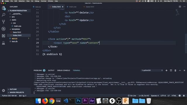 Learn Flask for Python - Full Tutorial смотреть онлайн