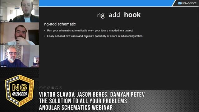Angular Schematics - The Solution to All Your Problems Webinar | ng-conf & Infragistics | #ngconf смотреть онлайн
