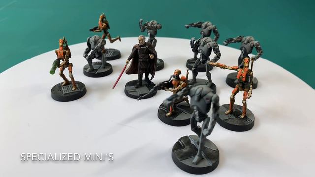 Star Wars Legion Painted Miniatures Ep 2: Count Dooku, B2 Super Battle Droids, & B1 Battle Droids смотреть онлайн