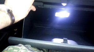 Подсветка в бардачок Лада Гранта