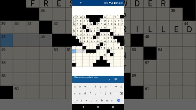 Solving the USA Today Crossword ★ 04/22/2022 (Friday puzzle) ★ "New Beginnings" смотреть онлайн