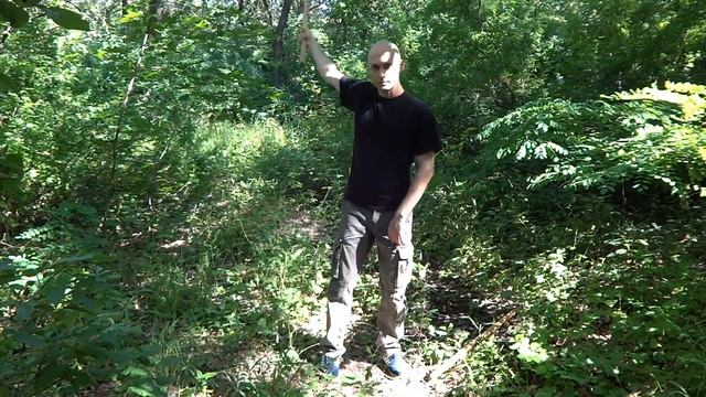 8. Учимся вращать палки. Рубящая фронтальная восьмерка смотреть онлайн