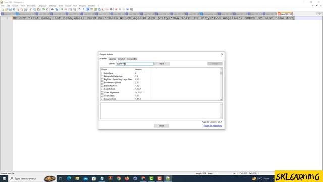 SQL Code Formatting with Notepad++ смотреть онлайн