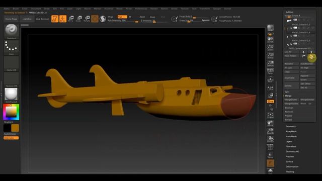 Zbrush 2019 Sea Duck Покраска развертка и сборка в BLENDER 2.91 смотреть онлайн