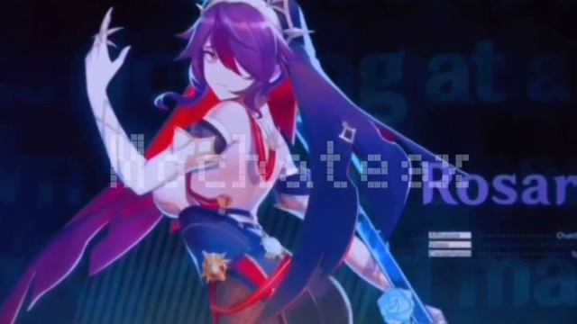 Rosaria edit||genshin impact смотреть онлайн