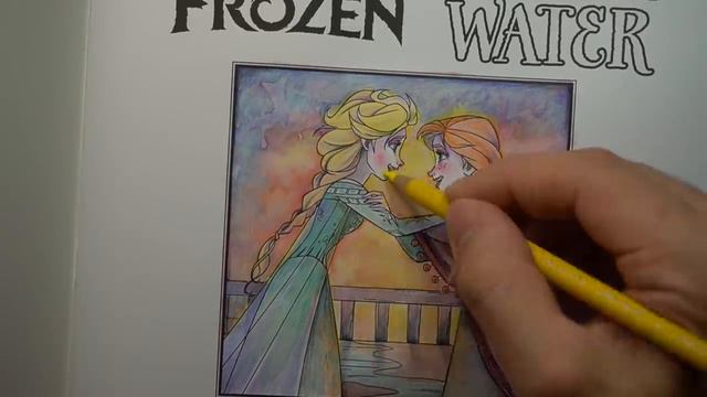 Pro Artist vs $2 Kids Colouring Book! Just Add Water? 💦 смотреть онлайн